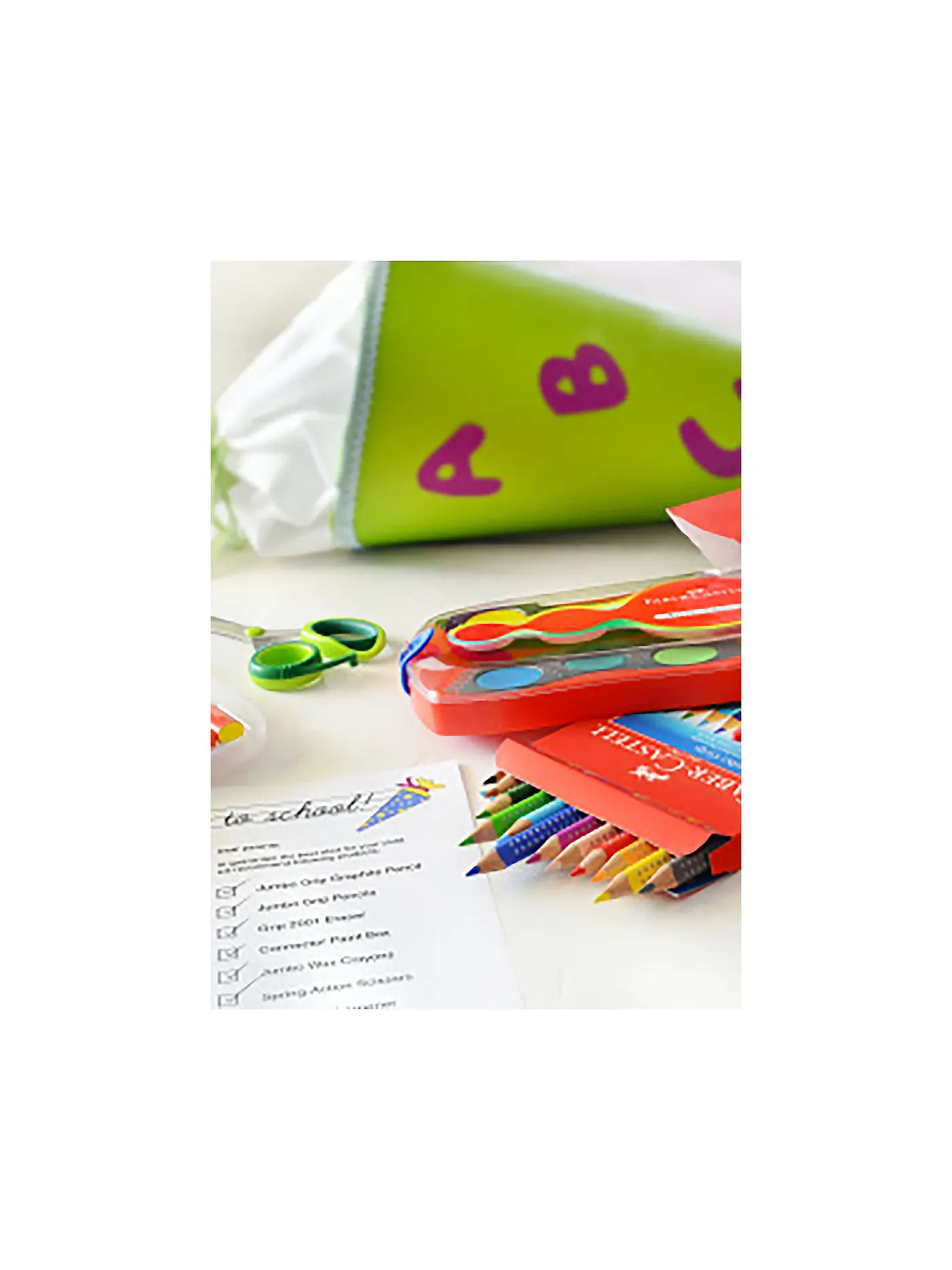 FABER-CASTELL | Jumbo Grip Buntstift, 12er Kartonetui | 